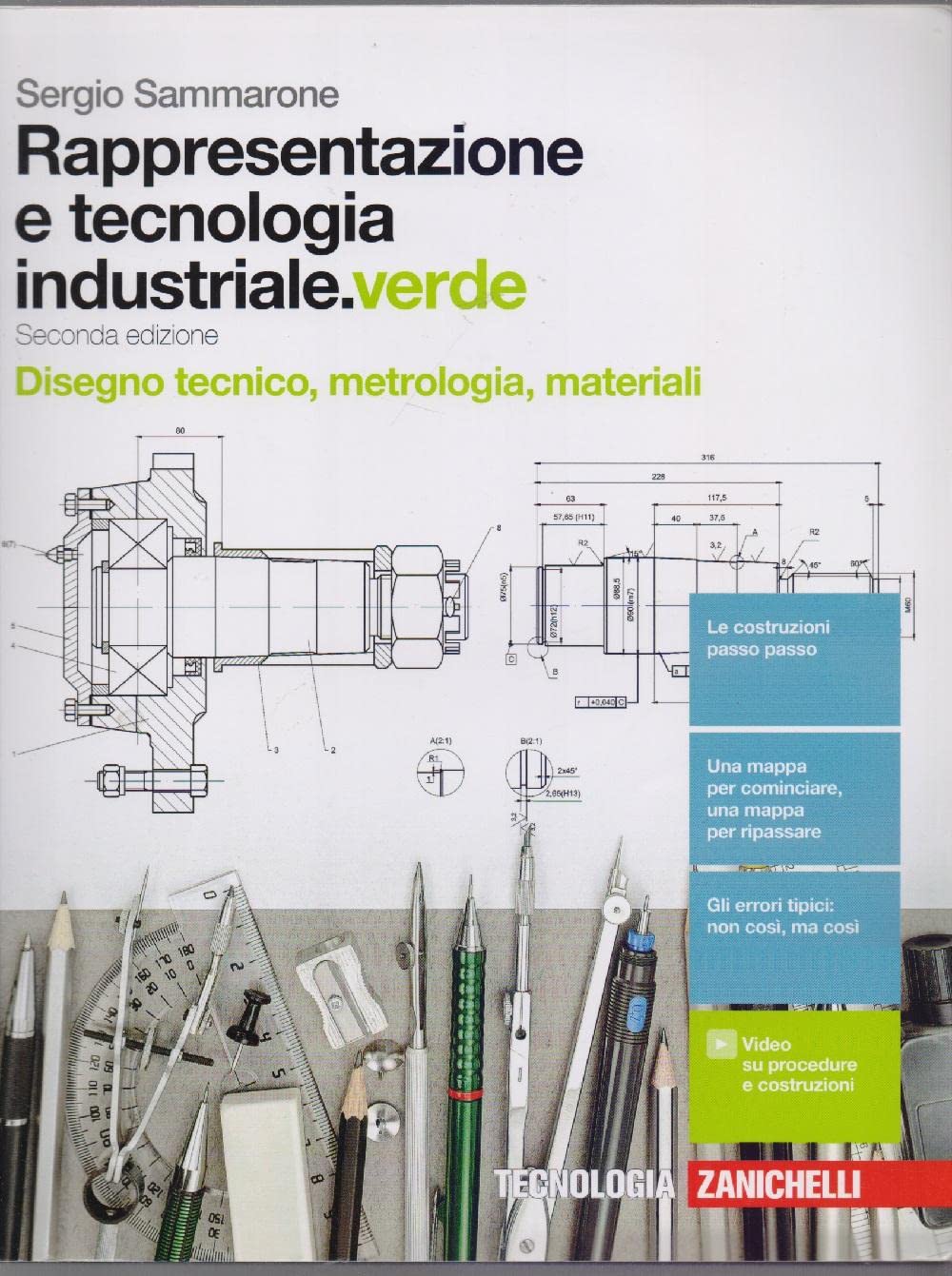 Rappresentazione e tecnologia industriale. Ediz. verde. Per le Scuole superiori. Con Contenuto digitale (fornito elettronicamente) Professional & Reference Books