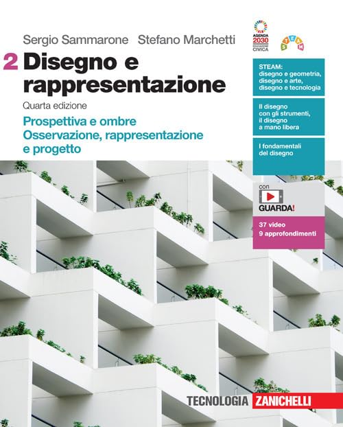 Disegno e rappresentazione. Per le Scuole superiori. Con Contenuto digitale (fornito elettronicamente). Prospettiva e ombre. Osservazione, rappresentazione e progetto (Vol. 2) Professional & Reference Books
