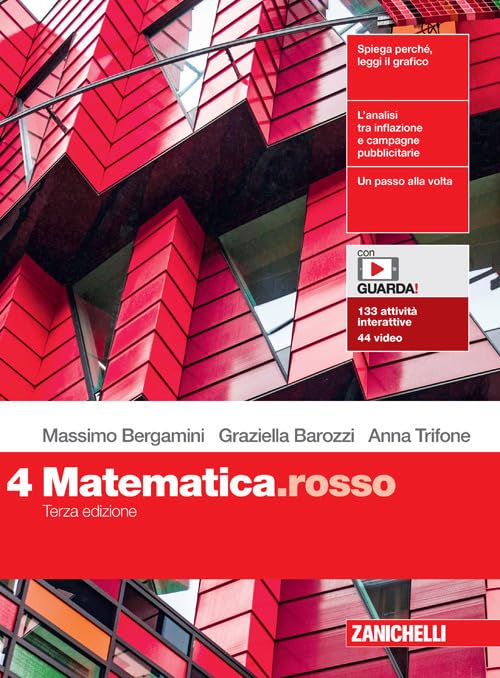Matematica.rosso. Per le Scuole superiori. Con e-book. Con espansione online (Vol. 4) Professional & Reference Books