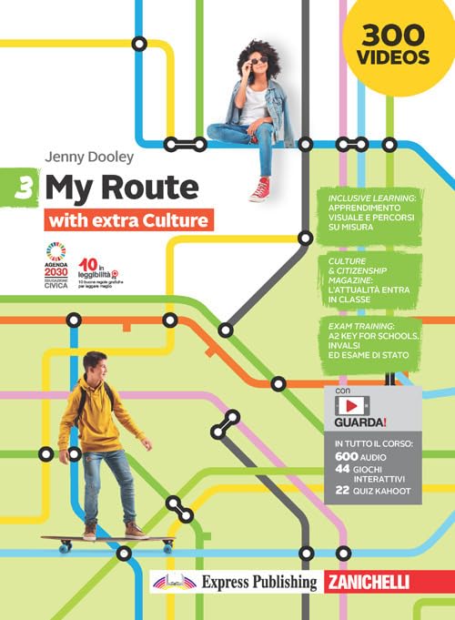 My Route with extra culture. Per la Scuola media. Con Contenuto digitale (fornito elettronicamente) (Vol. 3) book