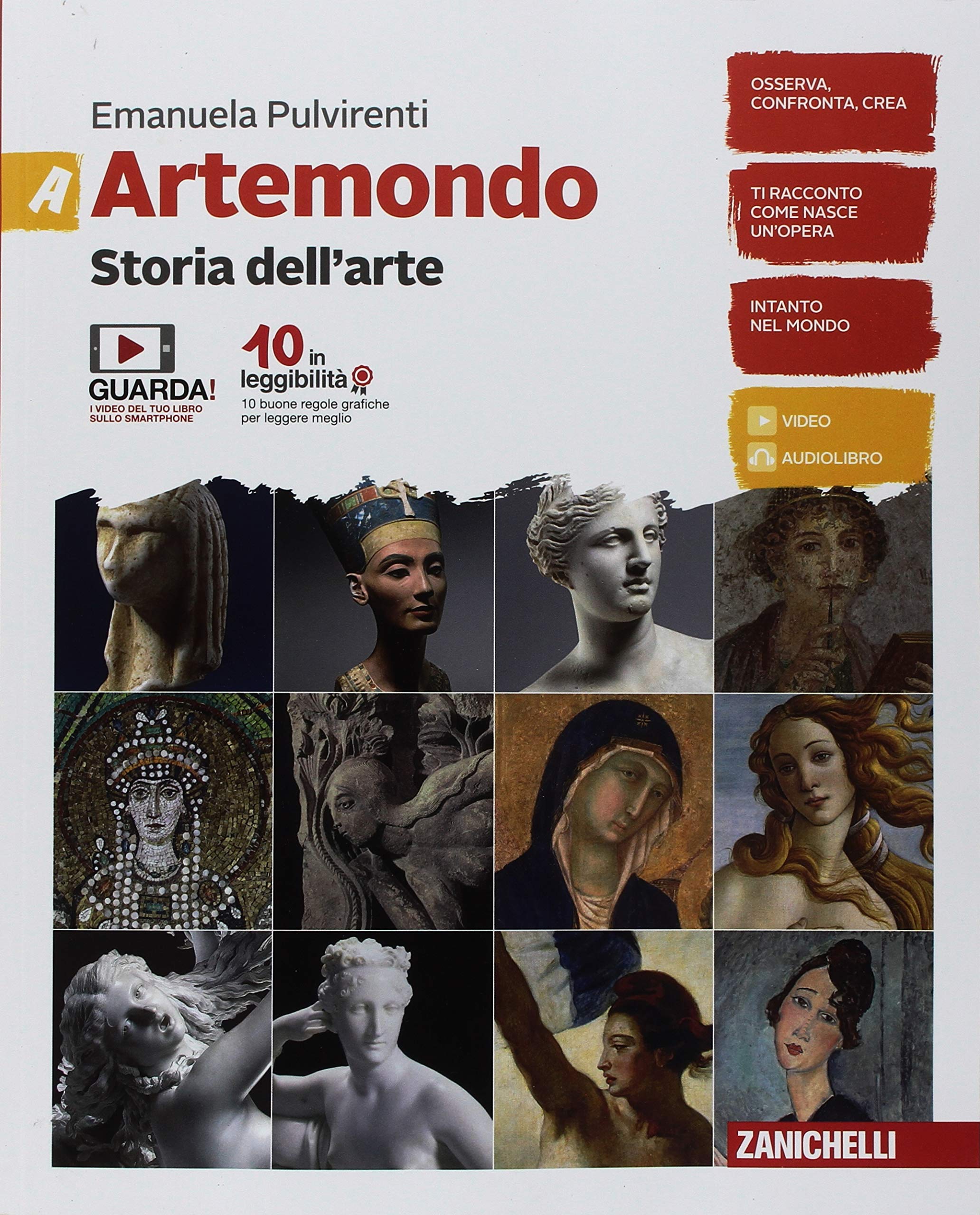 Artemondo. Per la Scuola media. Con e-book. Con Libro: Album. Storia dell'arte. 50 capolavori per imparare dai maestri. Linguaggio visivo e tecniche artistiche (Vol. A-B) Professional & Reference Books