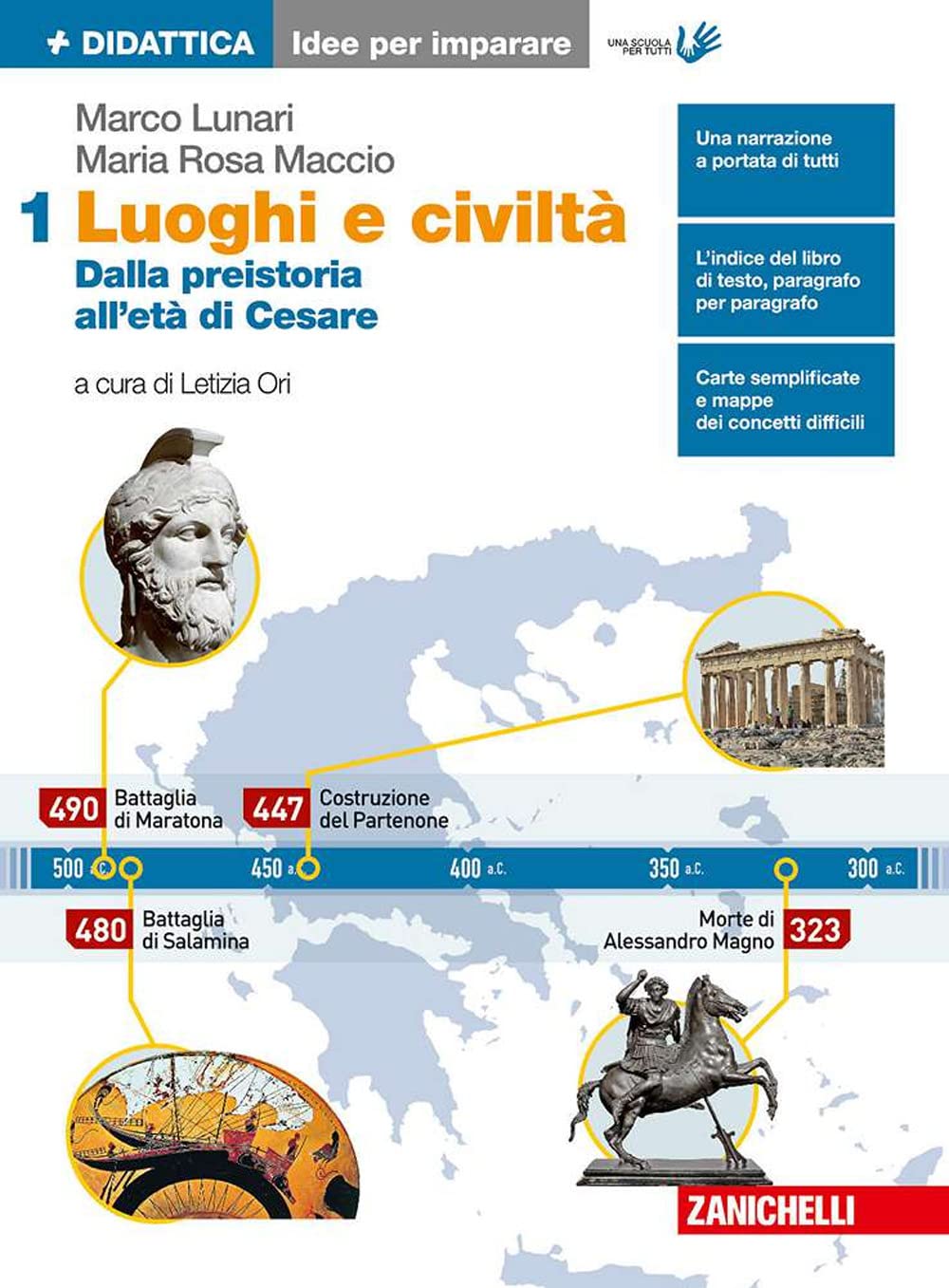 Luoghi e civiltà. Idee per imparare. Per le Scuole superiori. Dalla preistoria all'età di Cesare (Vol. 1) book