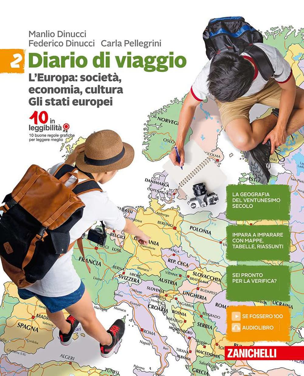 Diario di viaggio. Per la Scuola media. Con aggiornamento online. L' Europa: società, economia, cultura. Gli stati europei (Vol. 2) Natural Sciences