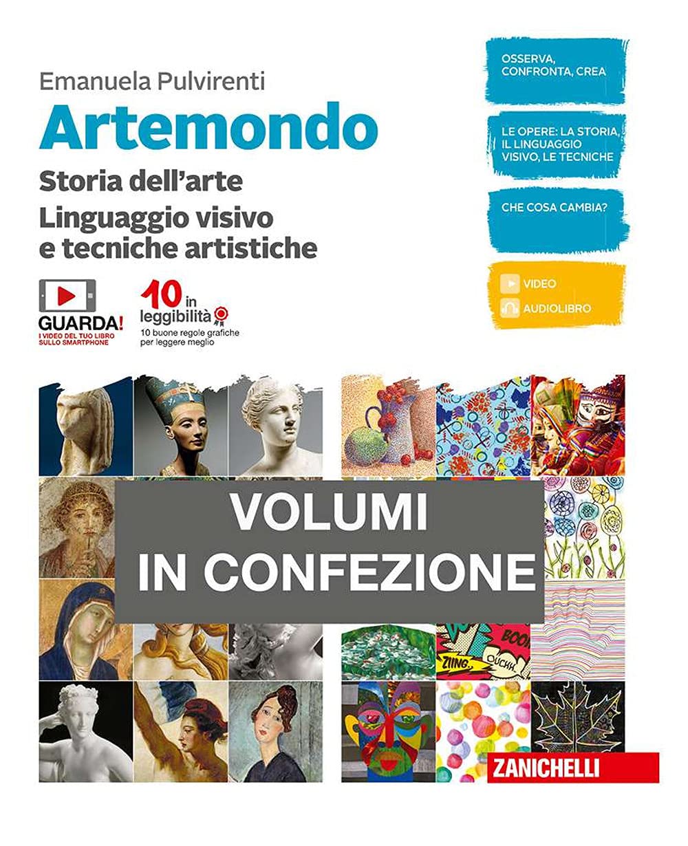 Artemondo. Volume unico: Storia dell'arte-Linguaggio visivo e tecniche artistiche. Con album «45 capolavori per imparare i maestri». Per le Scuole superiori. Con e-book. Con espansione online Professional & Reference Books
