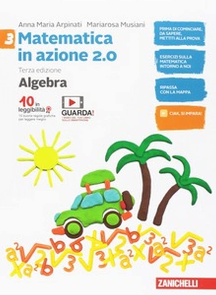 Matematica in azione. Aritmetica. Per la Scuola media. Con Contenuto digitale (fornito elettronicamente) (Vol. 3) Professional & Reference Books