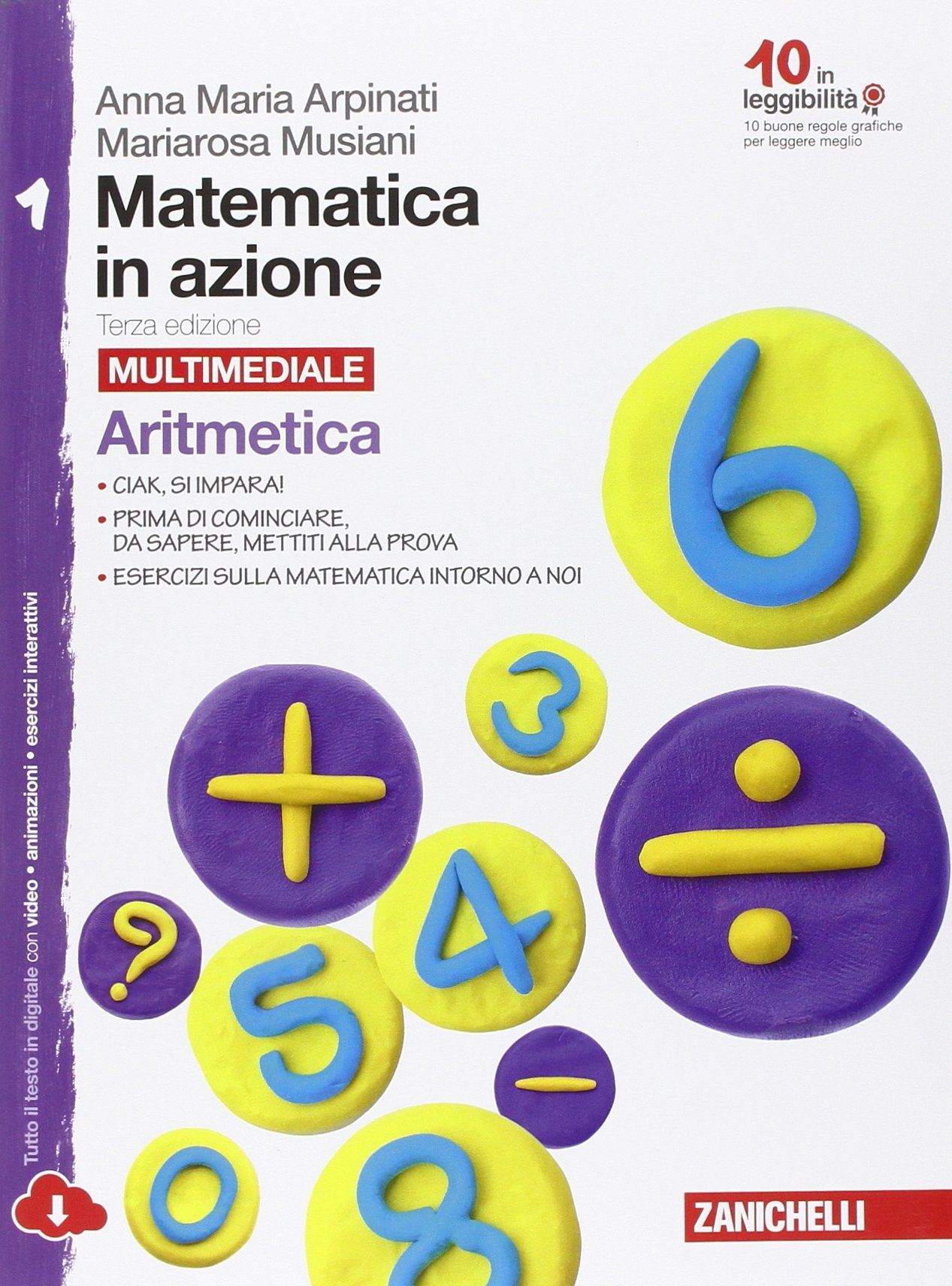 Matematica in azione. Aritmetica 1 - Geometria1. Con fascicolo di pronto soccorso. Per la Scuola media. Con e-book. Con espansione online (Vol. 1) book