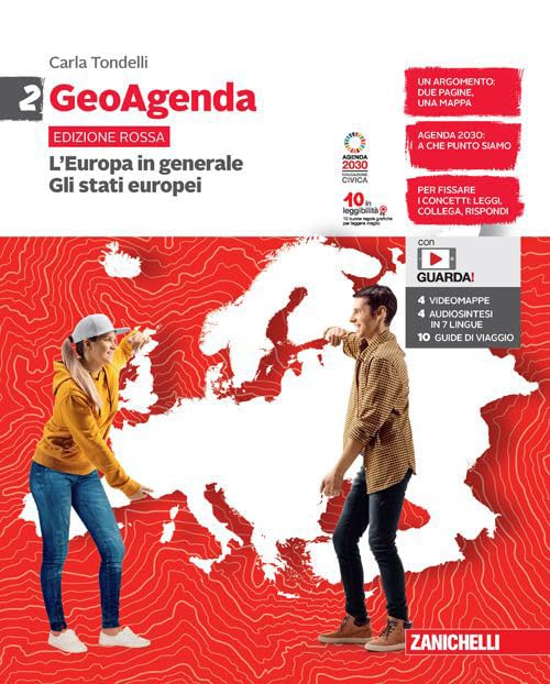 GeoAgenda edizione rossa. Per la Scuola media. Con espansione online. L' Europa in generale. Gli stati europei. (Vol. 2) book