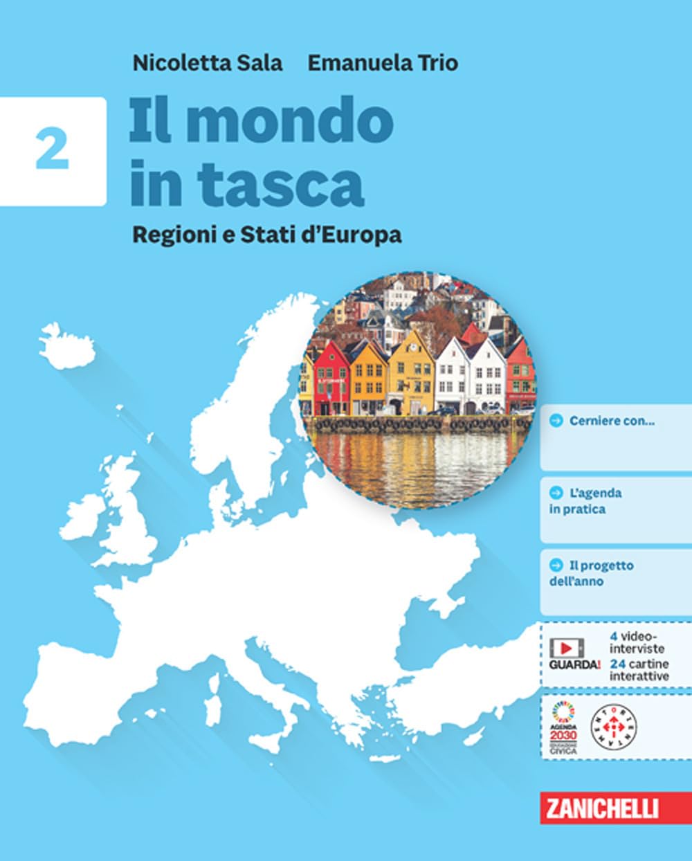 Il mondo in tasca. Per la Scuola media. Con e-book. Regioni e Stati d'Europa (Vol. 2) book