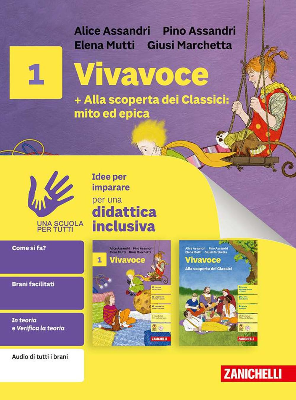 Vivavoce. Idee per imparare. Con Alla scoperta dei Classici: mito e epica. Per la Scuola media. Con ebook. Con espansione online (Vol. 1) book