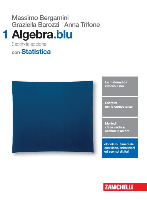 Matematica.blu. Algebra. Statistica. Per le Scuole superiori. Con Contenuto digitale (fornito elettronicamente) (Vol. 1) book