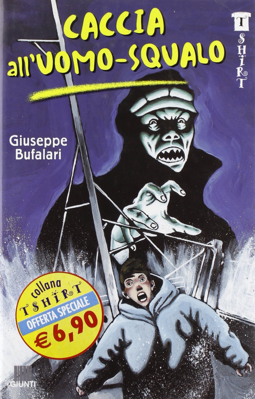 Caccia all'uomo squalo (T-shirt) Books