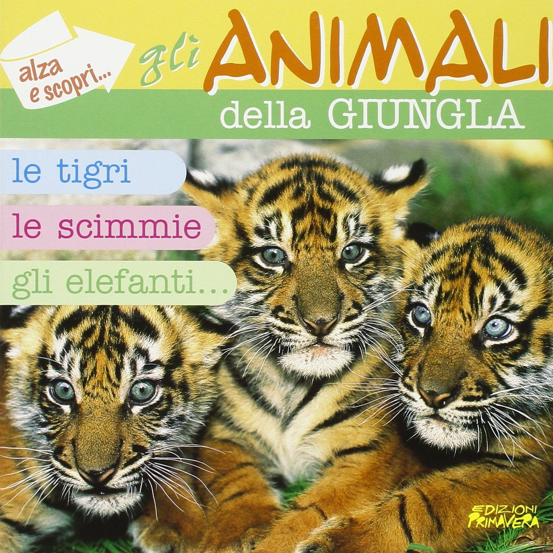 Gli animali della giungla book