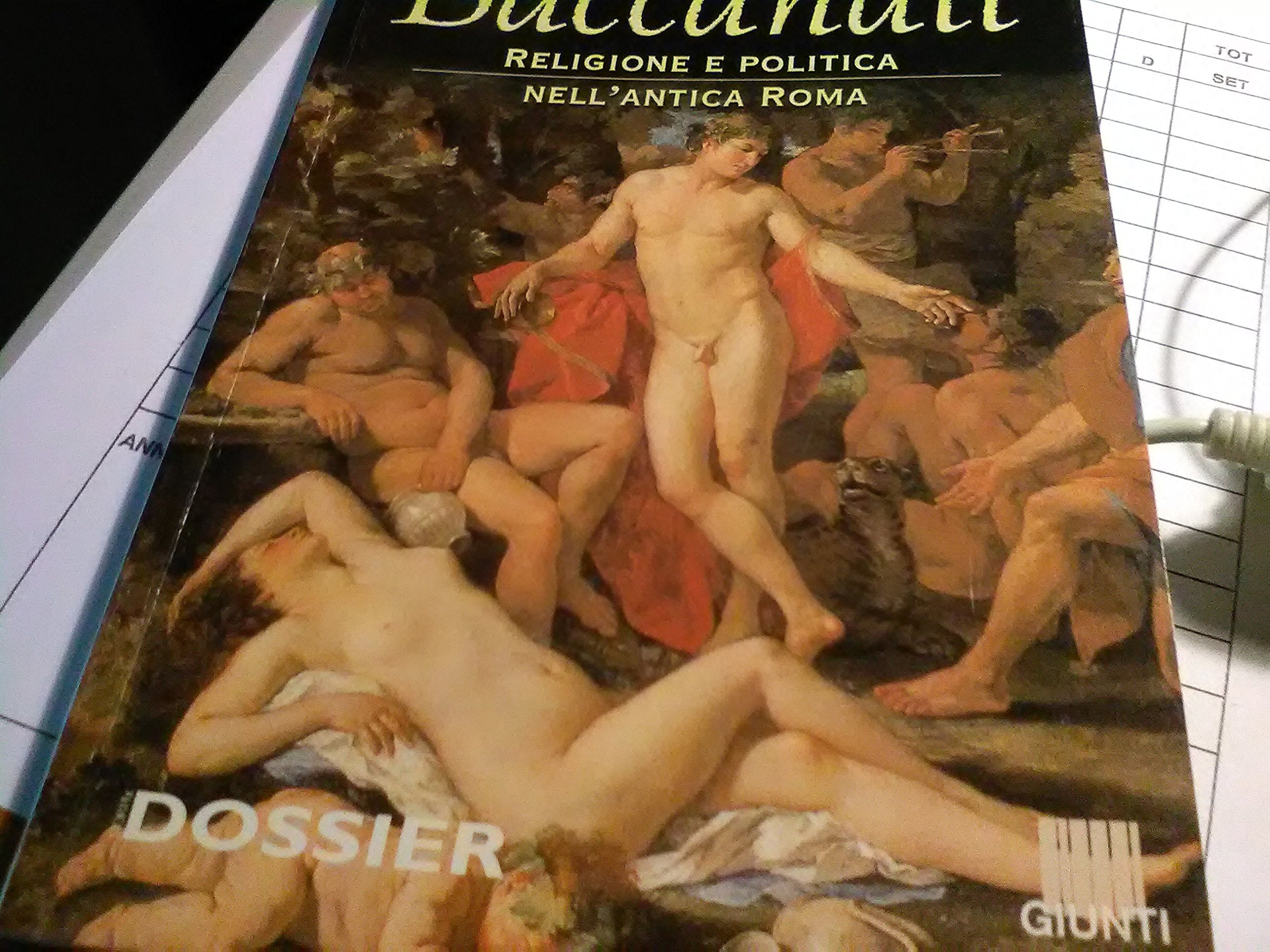 Baccanali. Religione e politica nell'antica Roma book