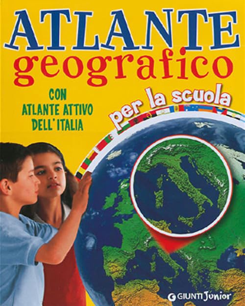 Atlante geografico. Con atlante attivo dell'Italia book