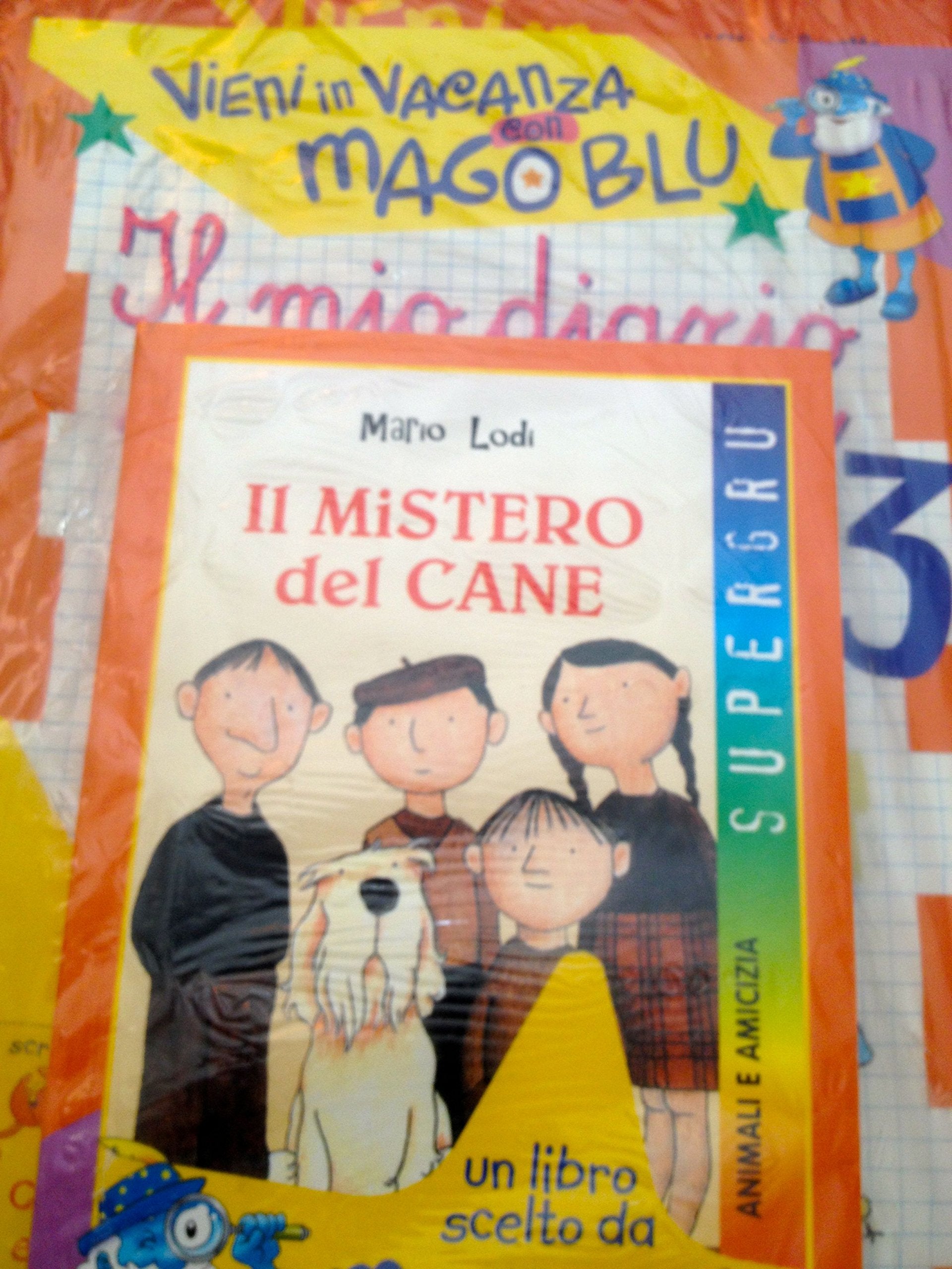 Vieni in vacanza con Mago Blu-Il mistero del cane. Per la 3ª classe elementare Professional & Reference Books
