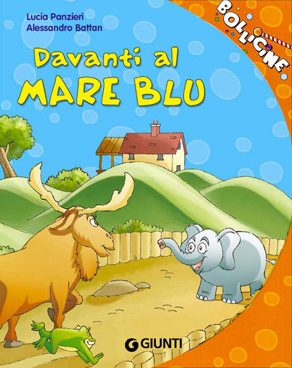 Davanti al mare blu. Ediz. illustrata book