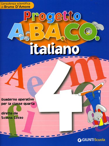 Progetto A.BA.CO. Italiano. Quaderno operativo. Per la 4ª classe elementare book