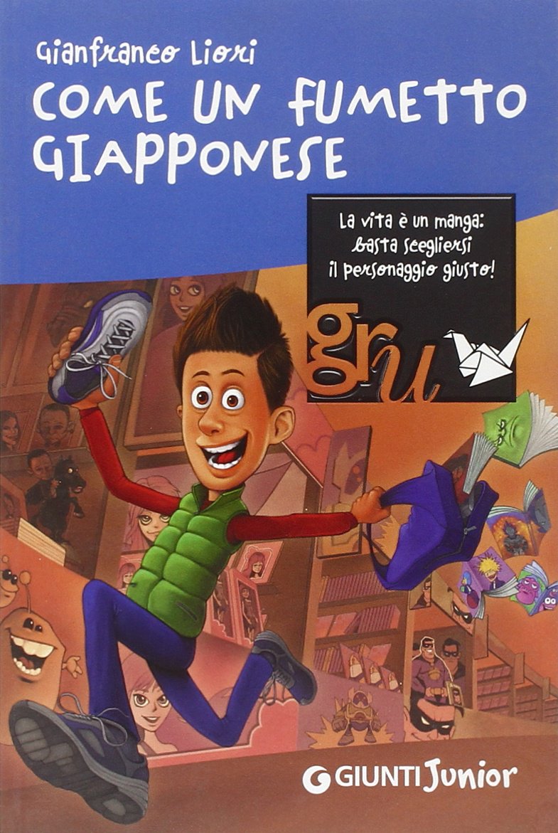 Come un fumetto giapponese book