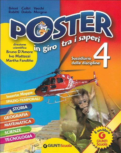 poster in giro tra i saperi sussidiario 4 storia book