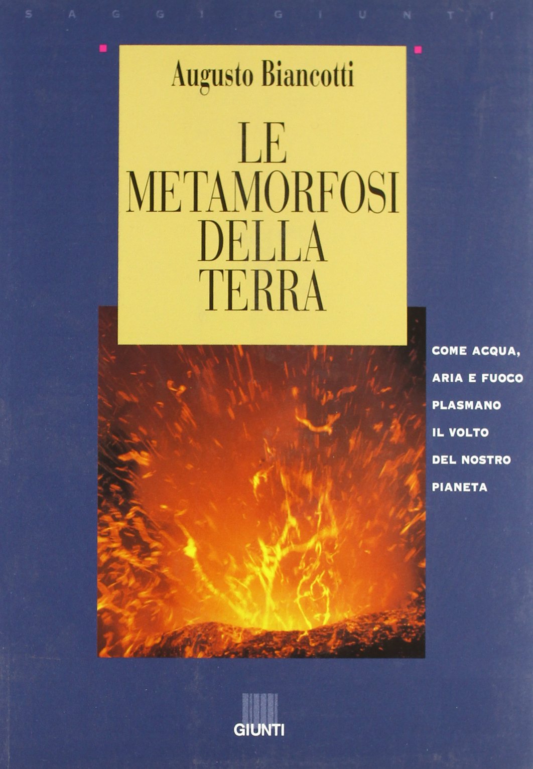 Le metamorfosi della terra. Come acqua, aria e fuoco plasmano il volto del nostro pianeta book