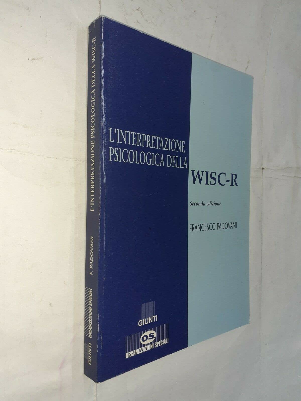 L'interpretazione psicologica della WISC-R book