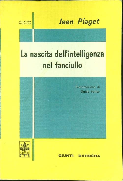 La nascita dell'intelligenza nel fanciullo book