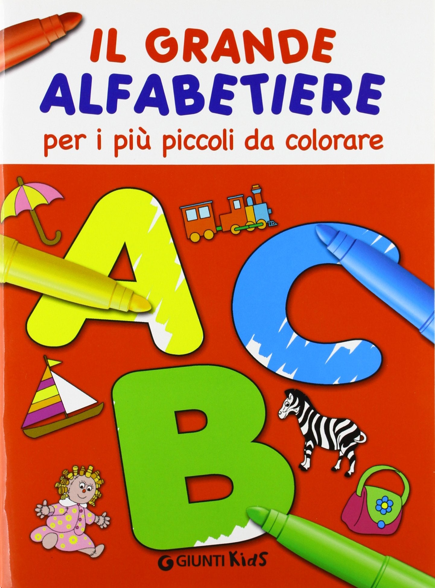 Il grande alfabetiere per i più piccoli da colorare book