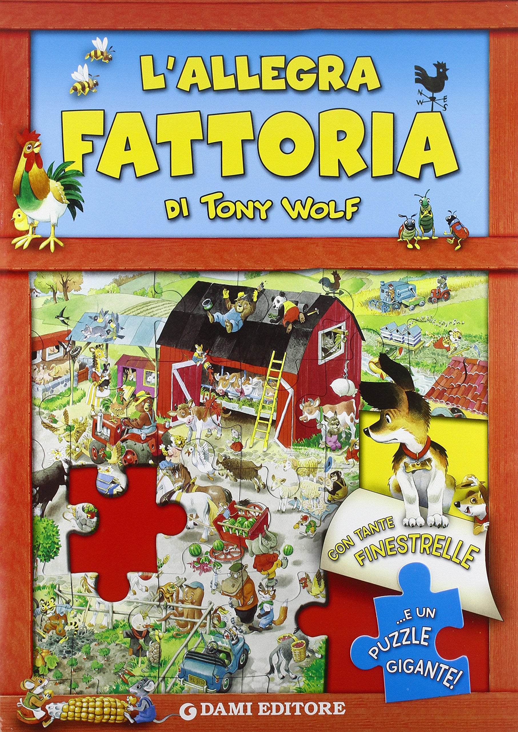 L'allegra fattoria. Libro puzzle. Ediz. illustrata book