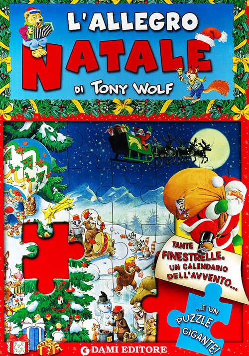 L'allegro Natale. Libro puzzle. Ediz. illustrata book