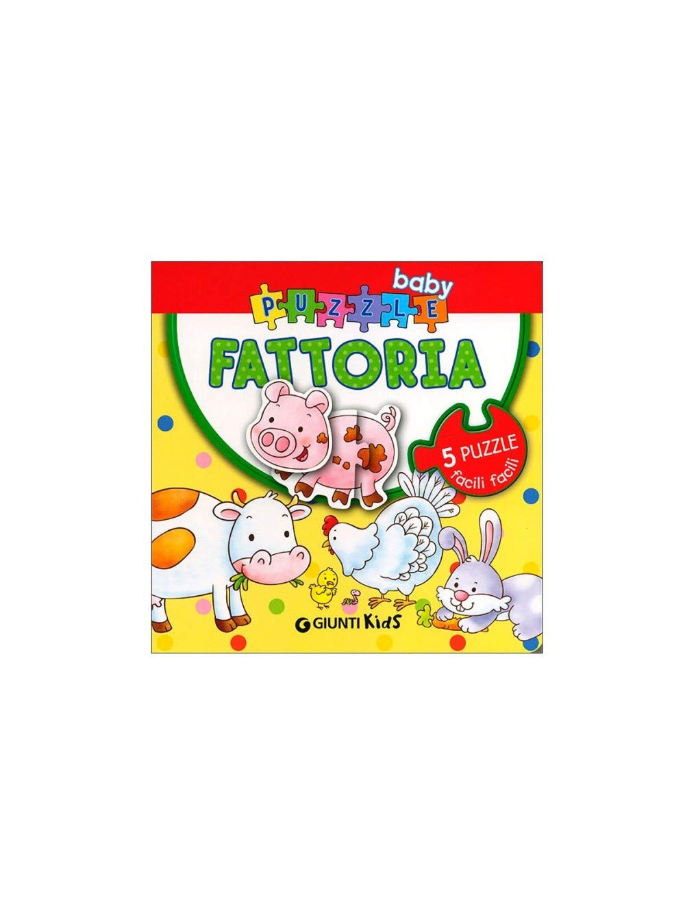 Fattoria. Con 5 puzzle (Baby puzzle) Foreign Languages ​​& Dictionaries