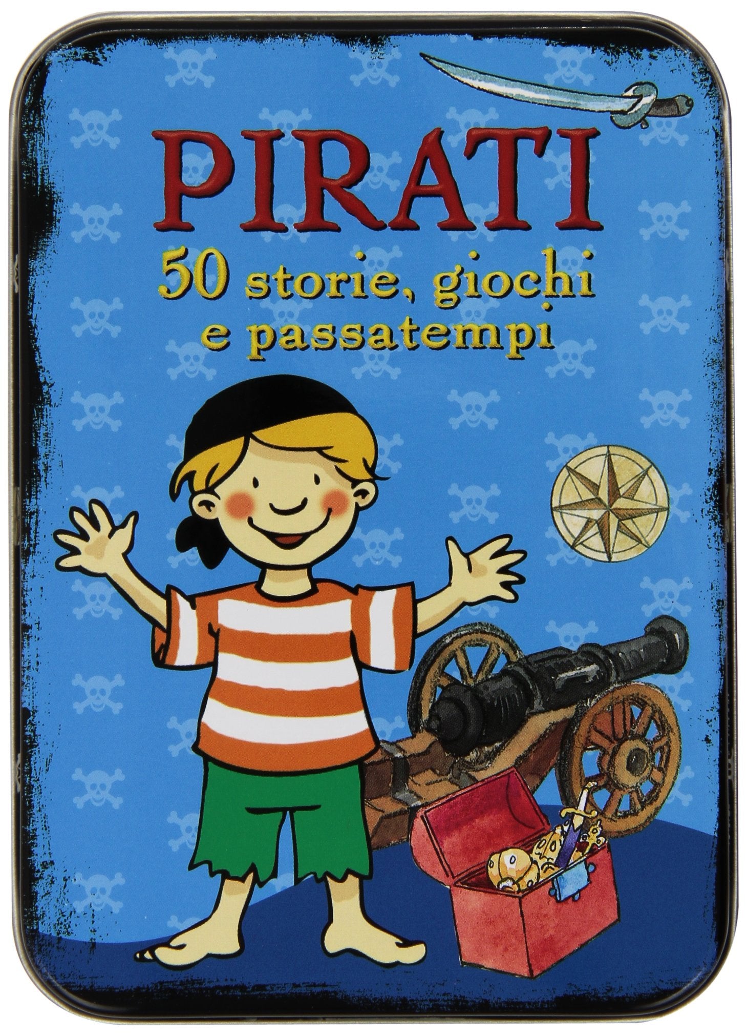 Pirati. 50 storie, giochi e passatempi. Con adesivi Tiptoi & Games
