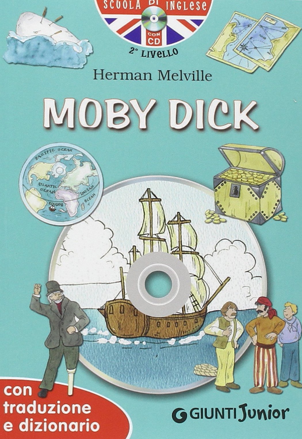 Moby Dick. Con traduzione e dizionario. Con CD Audio book