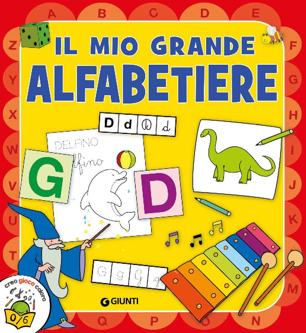 Il mio grande alfabetiere book