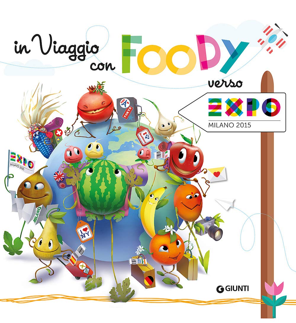 In viaggio con Foody verso Expo book