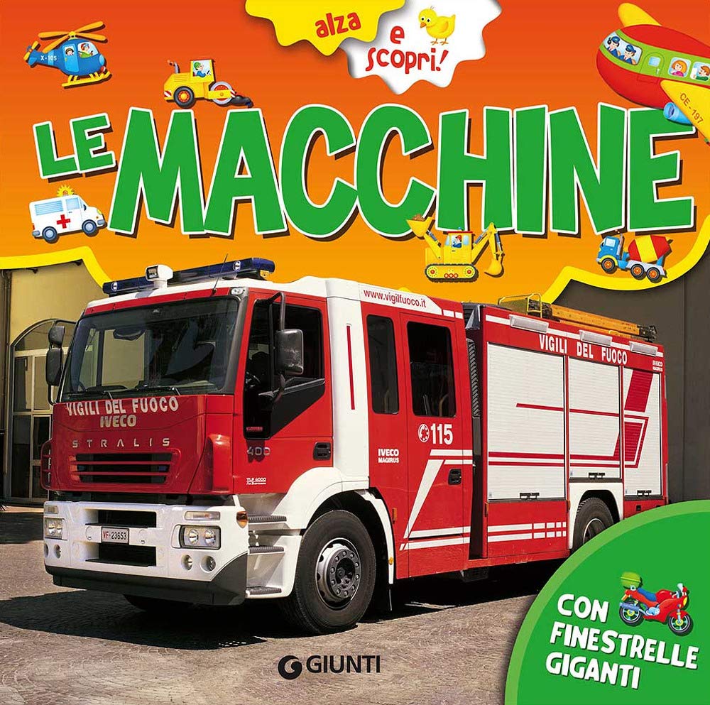 Le macchine. Ediz. a colori book