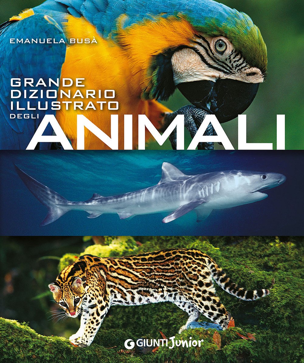 Grande dizionario illustrato degli animali book