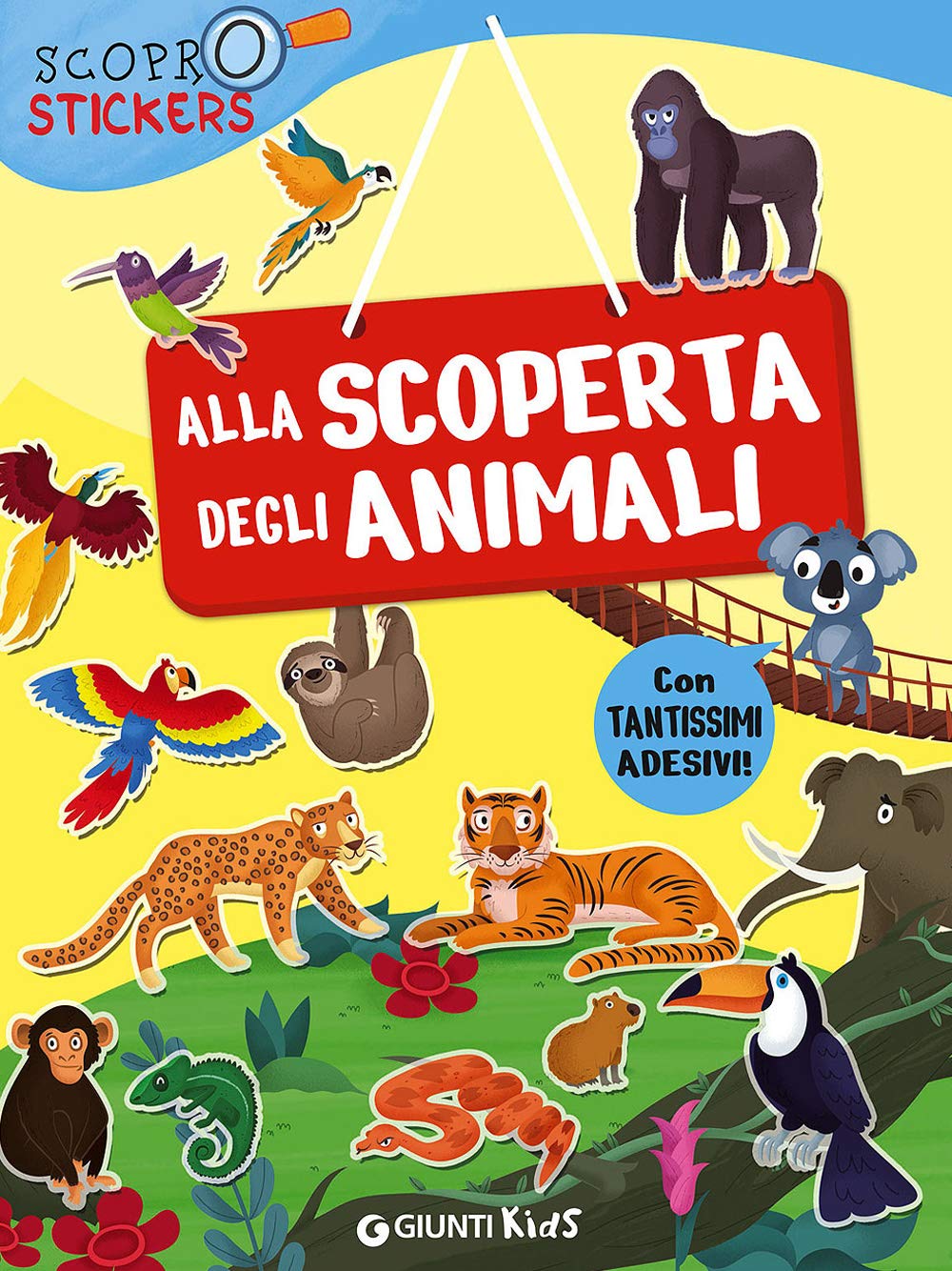 Alla scoperta degli animali. Con adesivi book