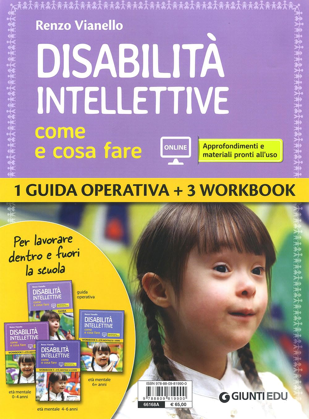 Disabilità intellettive. Come e cosa fare. 1 Guida operativa + 3 Workbook. Con espansione online book
