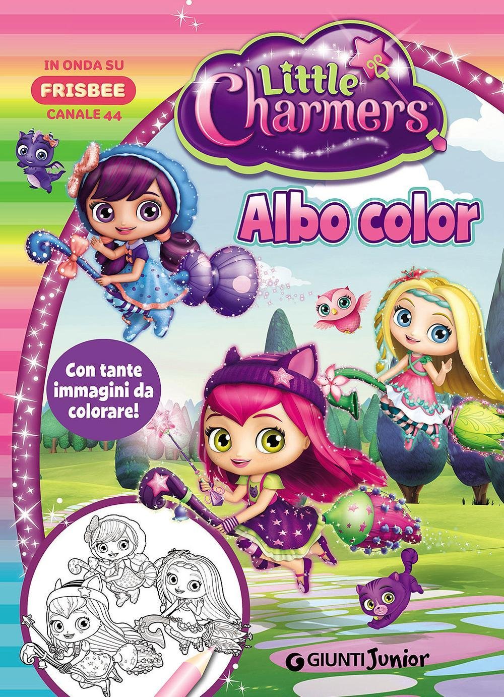 Albo color. Little Charmers. Ediz. illustrata book
