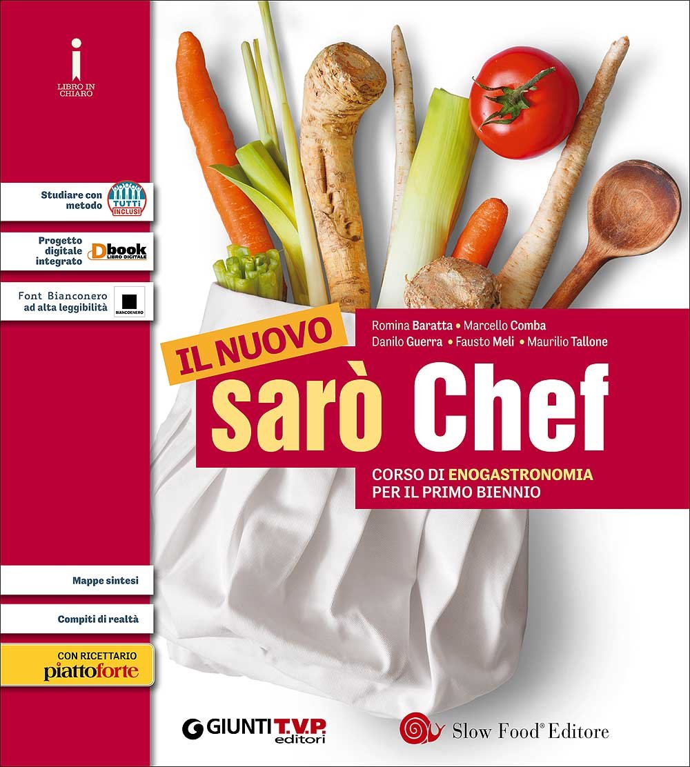 Nuovo sarò chef. Corso di enogastronomia. Per il primo biennio delle Scuole superiori. Con e-book. Con espansione online (Vol. 1) book