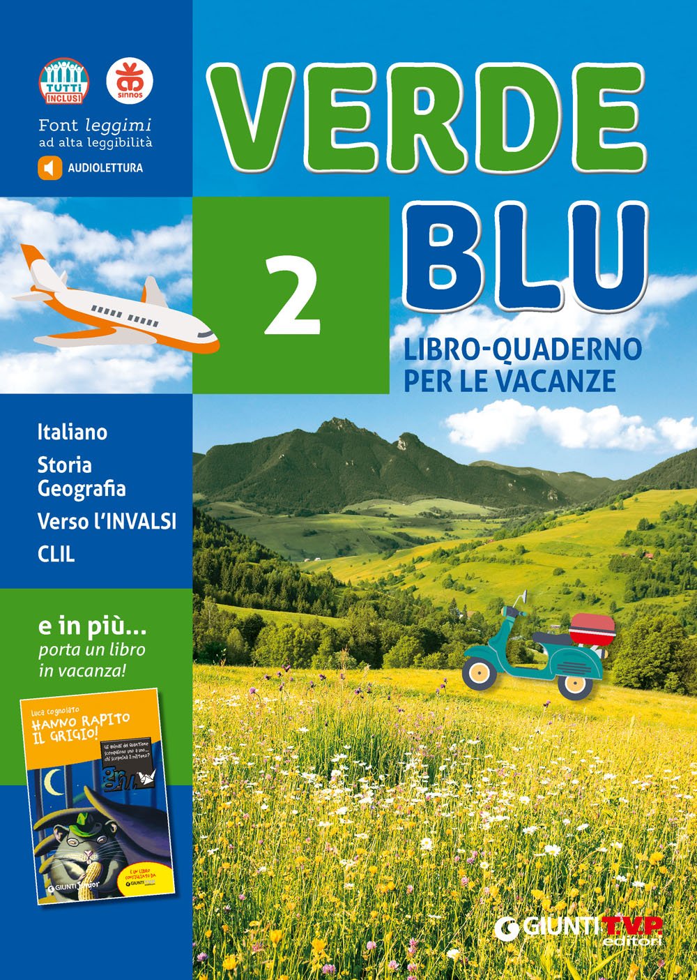 Verdeblu. Libro-quaderno per le vacanze. Per la Scuola media. Con Libro: Hanno rapito il Grigio (Vol. 2) book