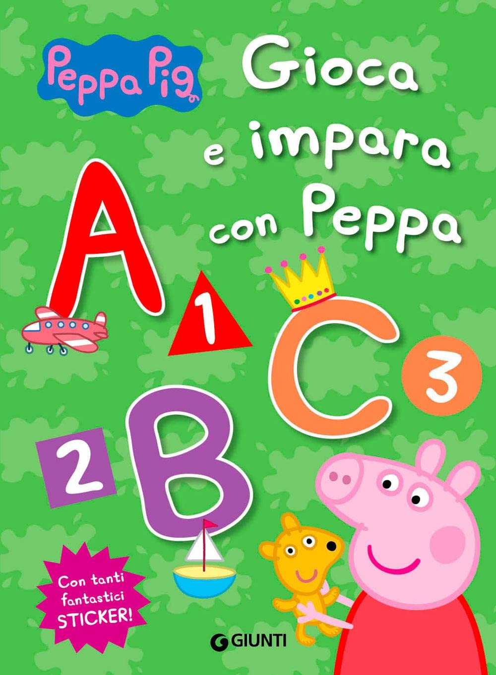 Gioca e impara con Peppa. Peppa Pig. Con adesivi. Ediz. a colori Non-fiction