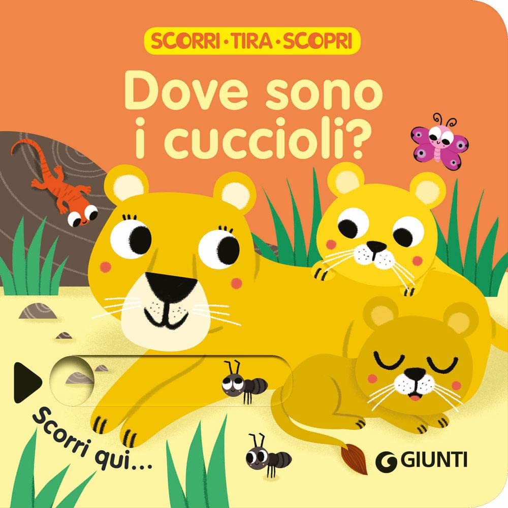 Dove sono i cuccioli? Scorri, tira e scopri book