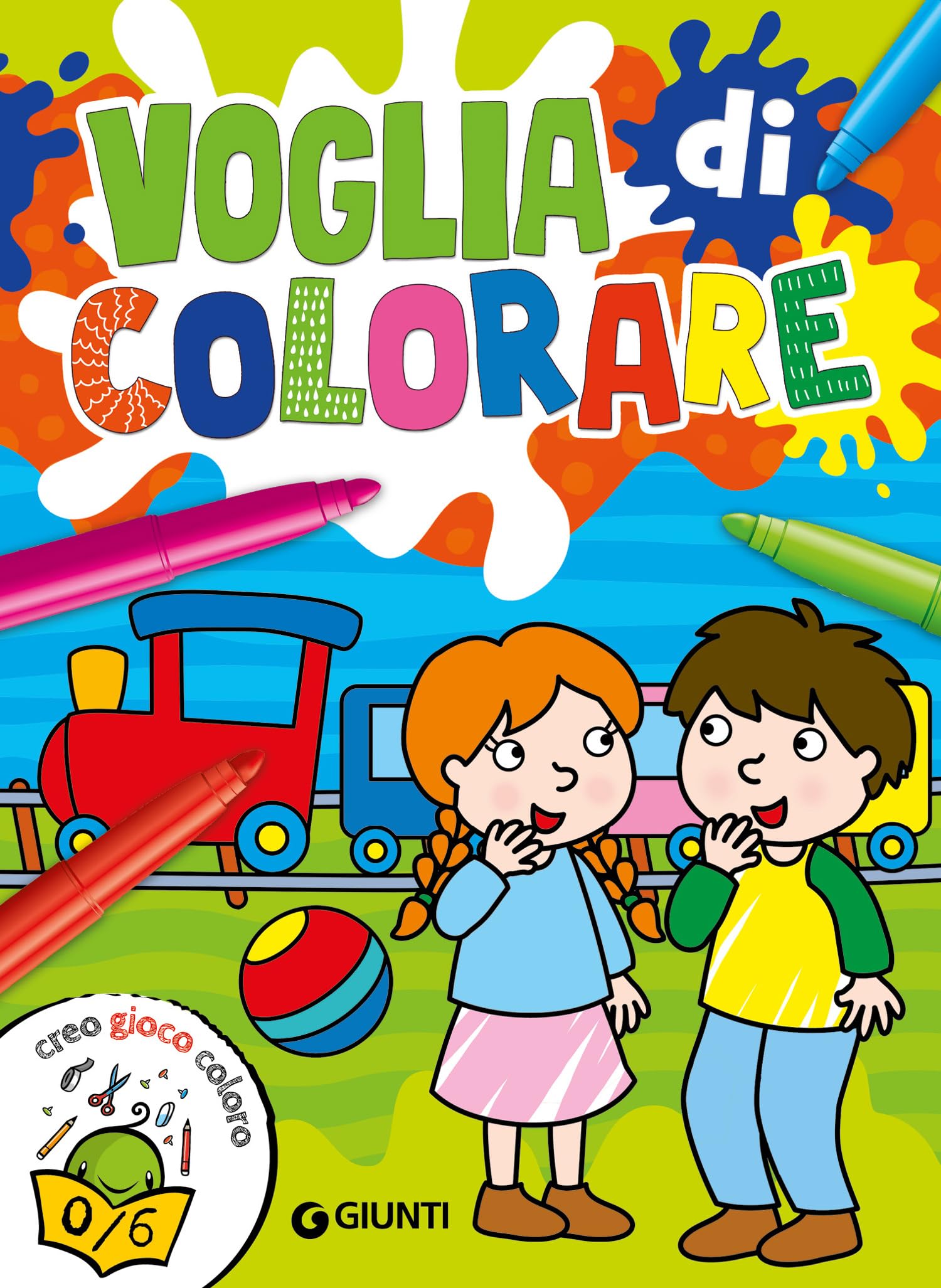 Voglia di colorare. Creo gioco coloro. Ediz. illustrata book