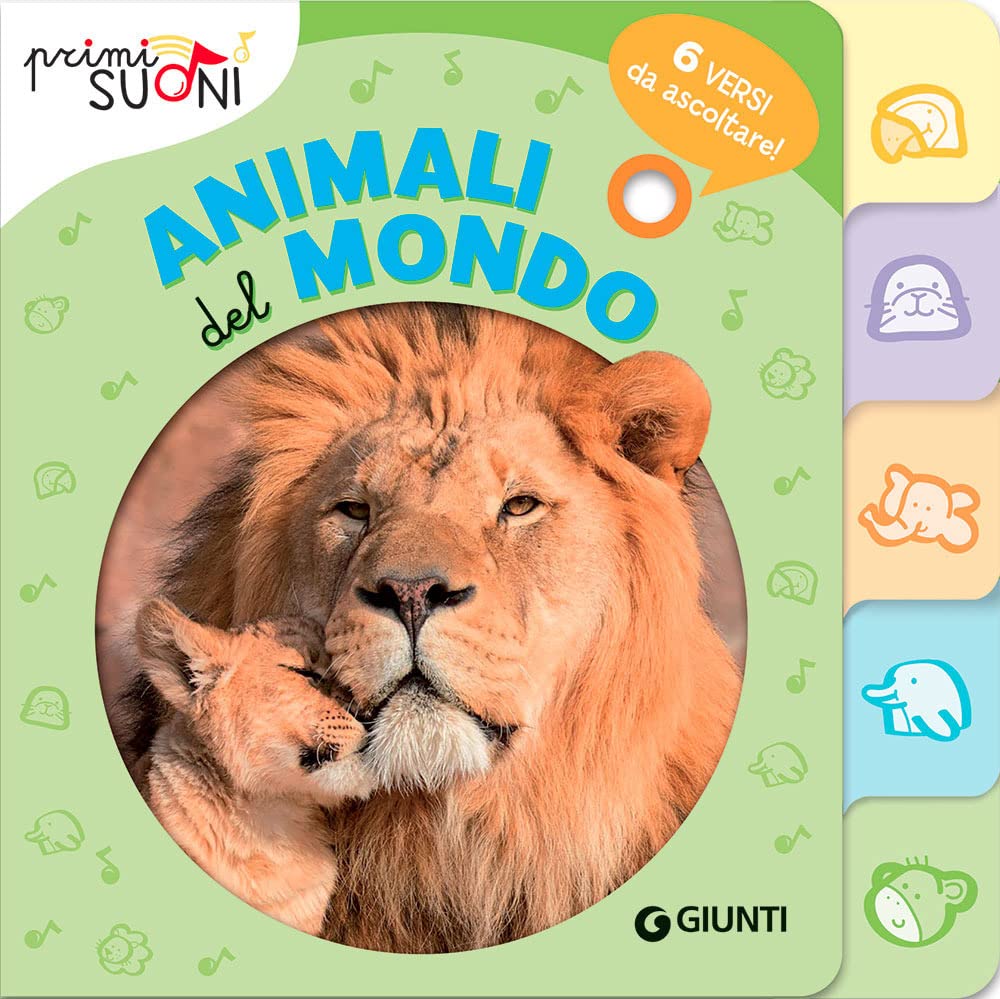 Animali del mondo. 6 versi da ascoltare! Primi suoni. Ediz. a colori Non-fiction