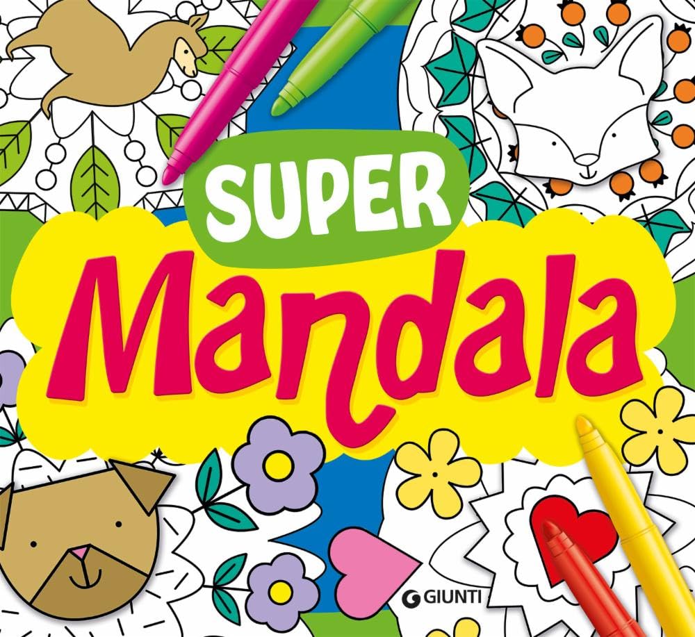 Supermandala. Tante idee da colorare. Ediz. illustrata (Tempo libero e divertimento) Tiptoi & Games