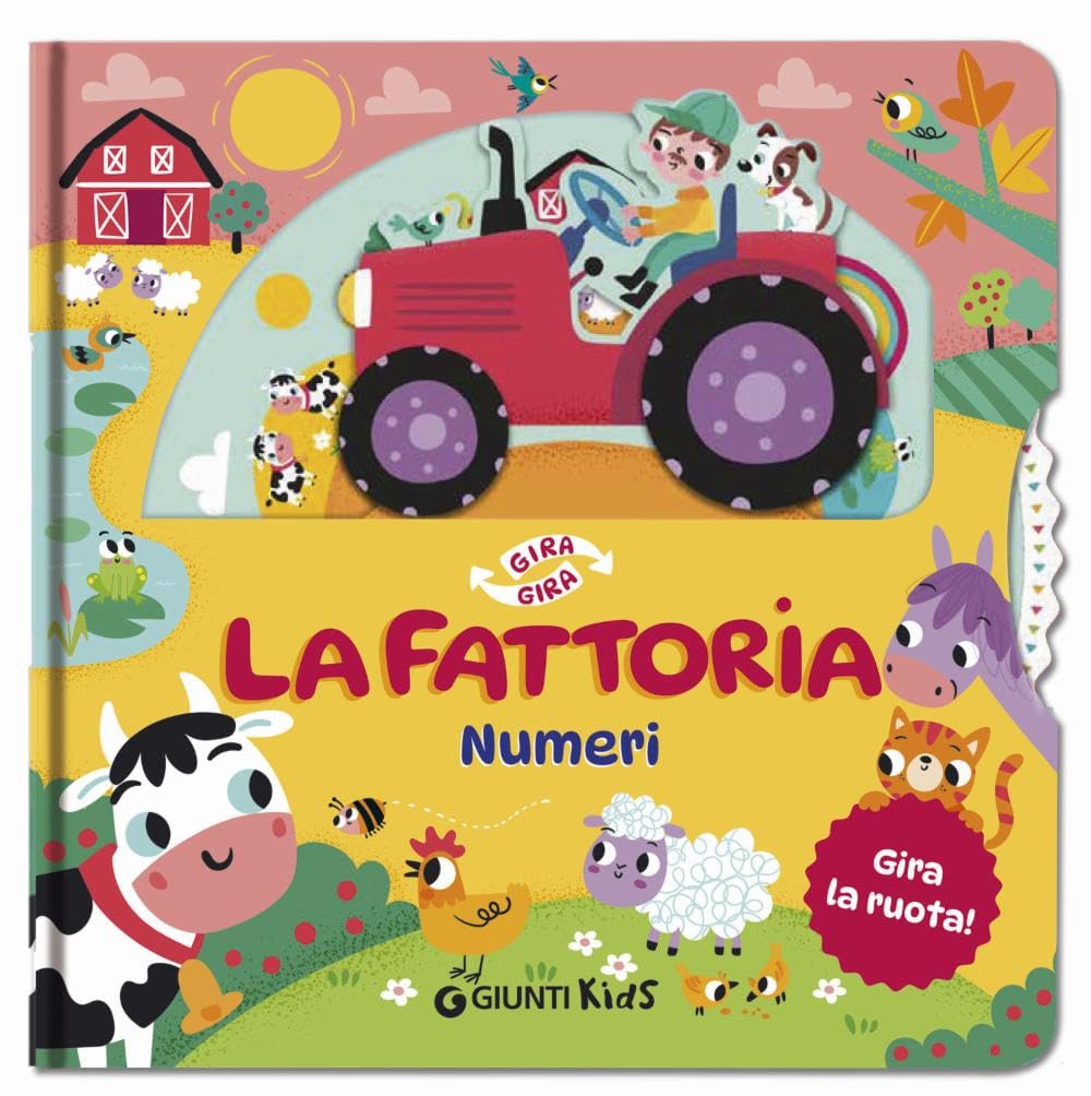 La fattoria. Numeri. Gira gira. Ediz. a colori book