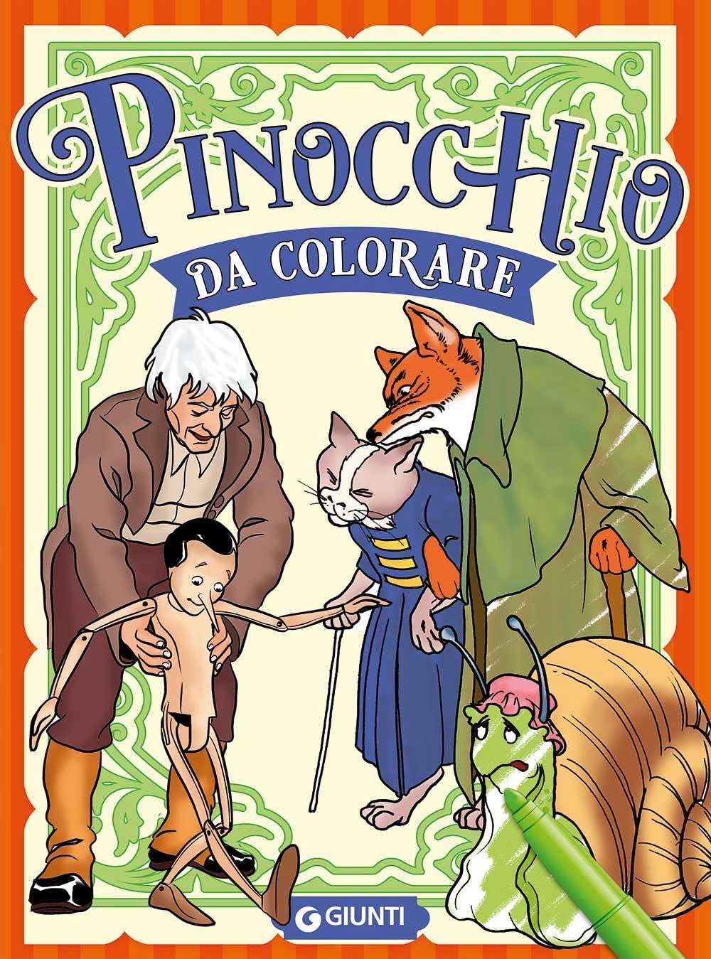 Pinocchio da colorare. Ediz. illustrata book