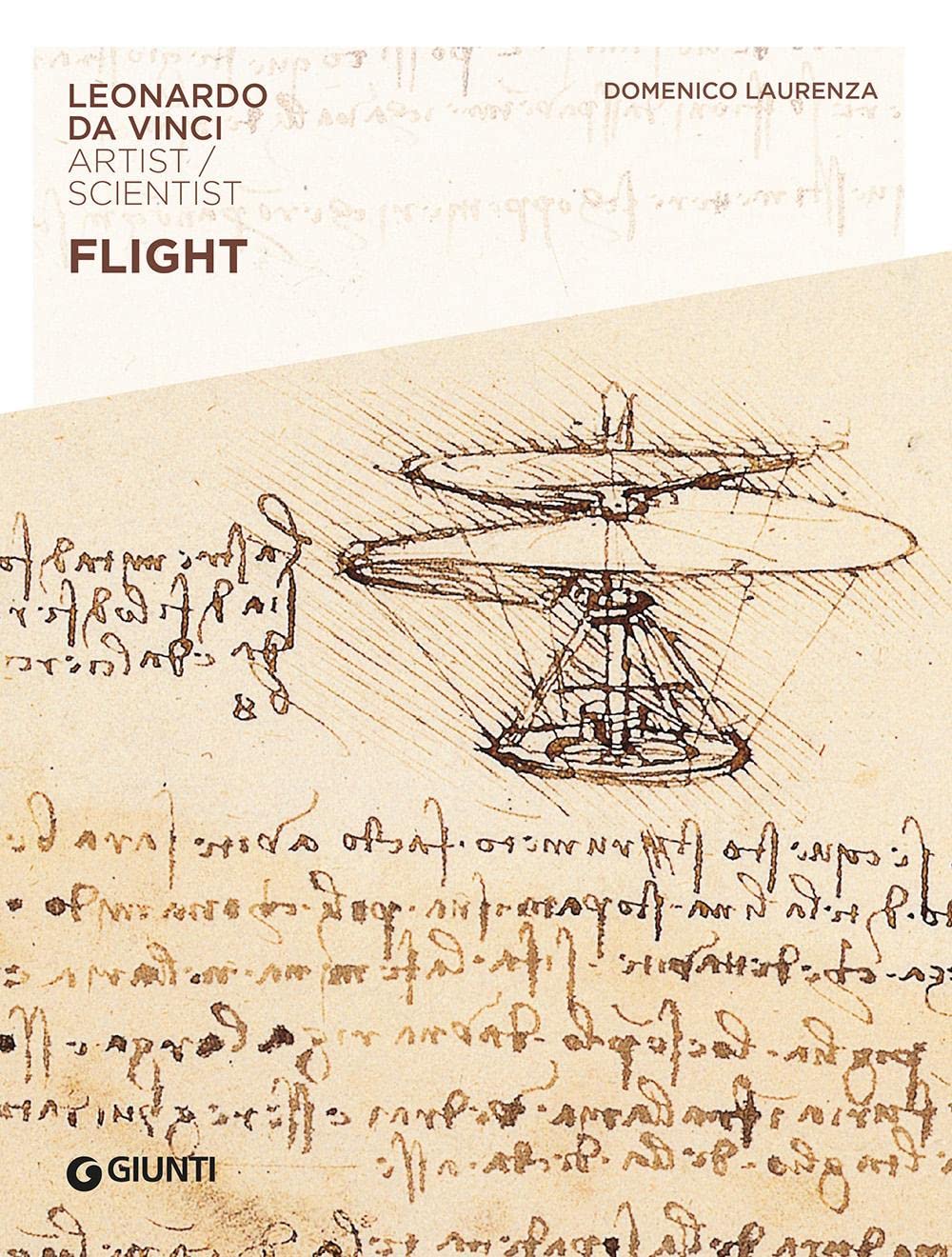 Flight. Leonardo da Vinci. Artist / scientist book