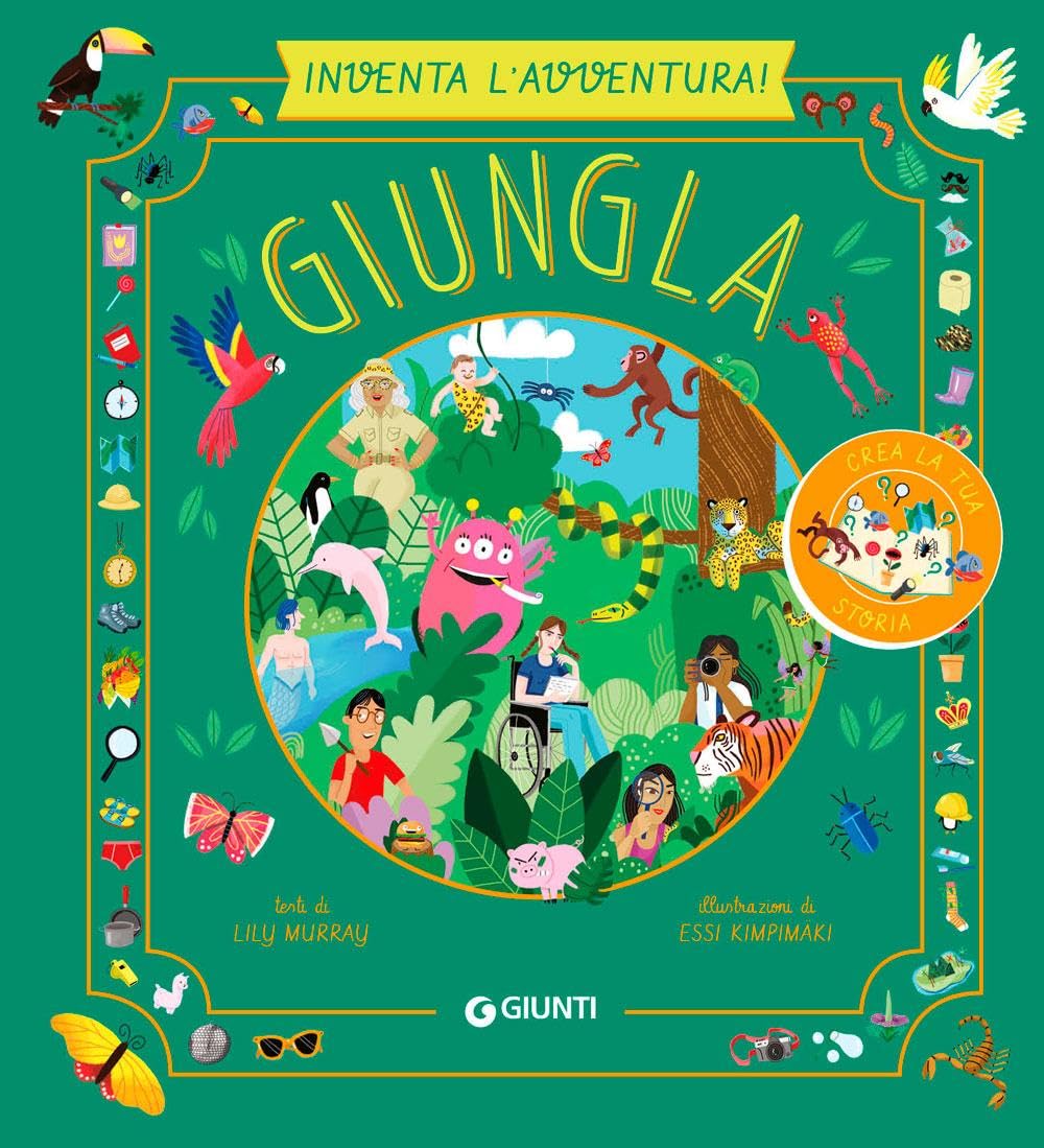 Giungla. Inventa l'avventura. Ediz. a colori book